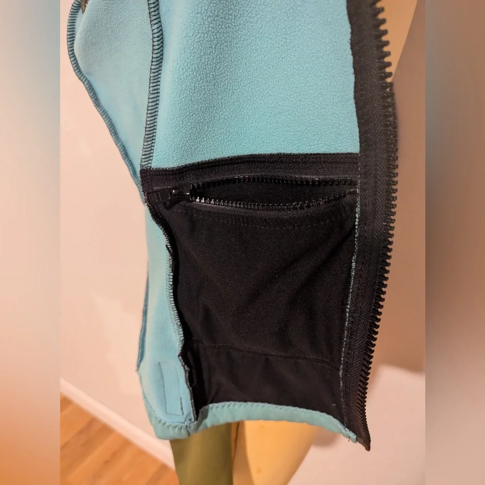 RARE Melanzana Women’s XS Hard Face Jacket Green Full Zip Hoodie - Picture 5 of 10